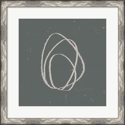 Framed Rock Clutch II Print