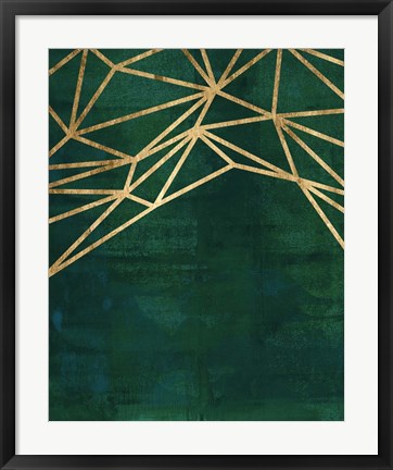 Framed Jungle Web I Print