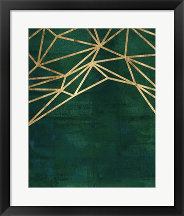 Framed Jungle Web I Print