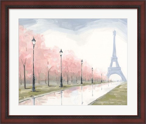 Framed Paris au Printemps I Print
