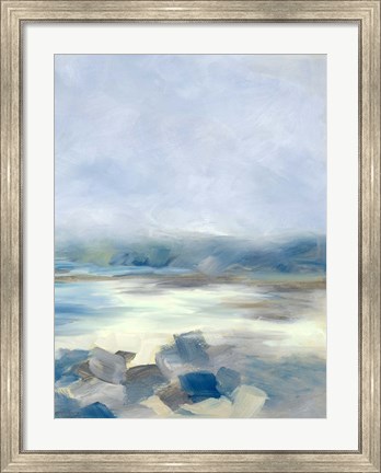 Framed Foggy Shores Print