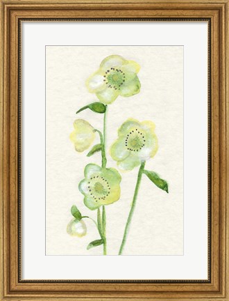 Framed Petite Fleur VI Print