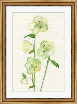 Framed Petite Fleur VI Print