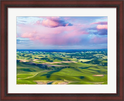 Framed Farmscape Photo I Print