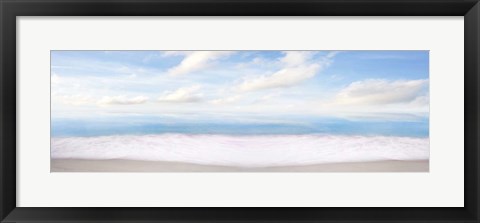 Framed Beachscape Panorama XI Print