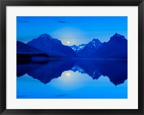 Framed Mountainscape Photograph II Print
