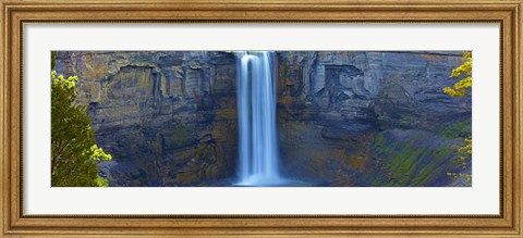 Framed Waterfall Panorama I Print