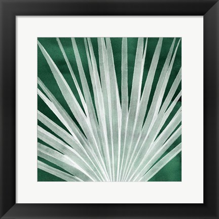Framed Velvet Palm I Print