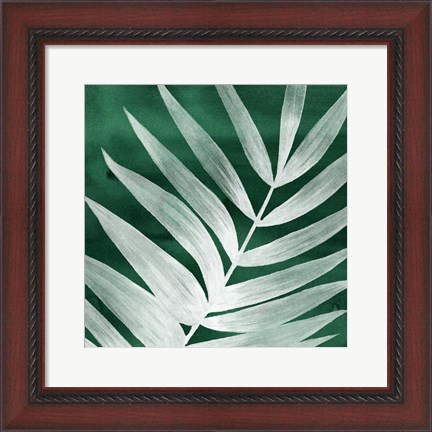 Framed Velvet Palm II Print