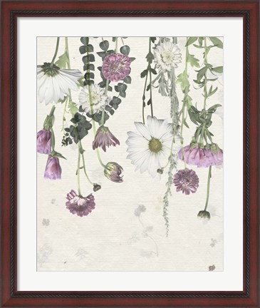 Framed Flower Veil I Print