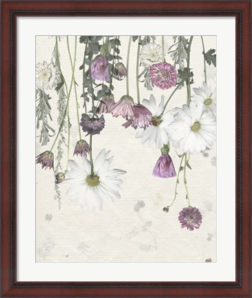 Framed Flower Veil II Print