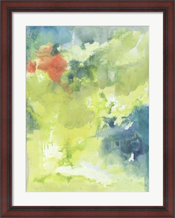 Framed Flowering II Print