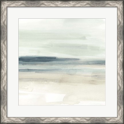 Framed Blue Sands I Print