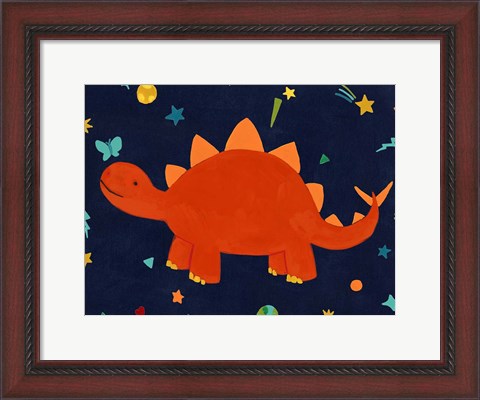 Framed Starry Dinos VI Print