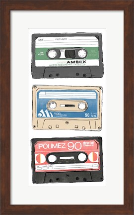 Framed Mix Tape VII Print
