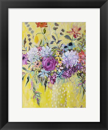 Framed Blooming in Sunshine III Print