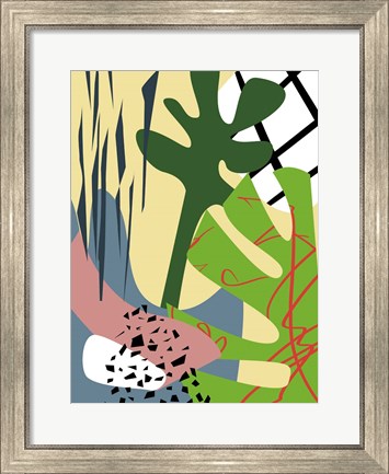 Framed Tropical Series II Print