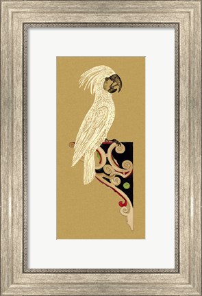 Framed Bird Impression I Print
