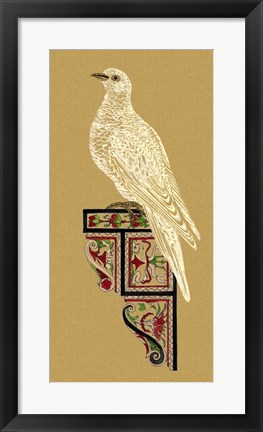 Framed Bird Impression II Print