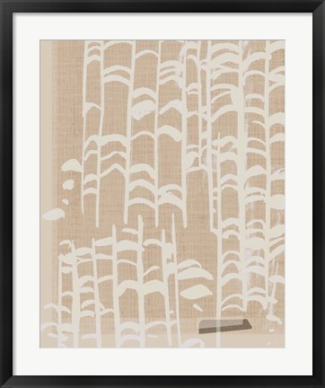 Framed Dry Grass I Print