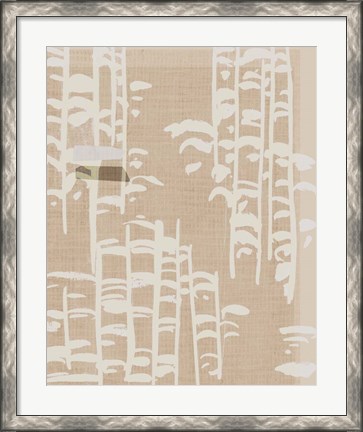 Framed Dry Grass II Print