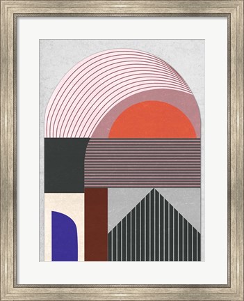Framed Sundown Meditation II Print