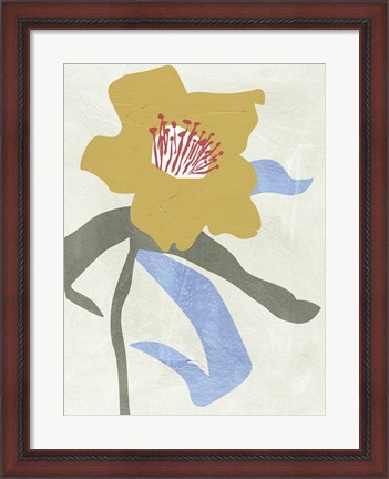 Framed Lenten Rose I Print