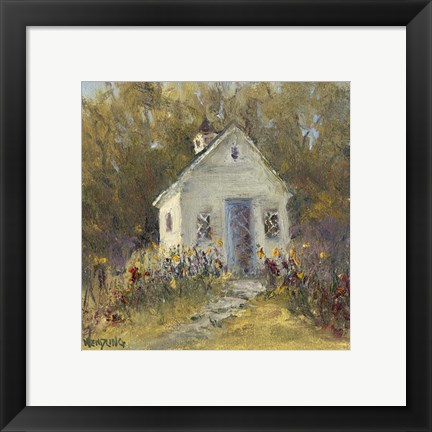 Framed Sweet Cottage III Print