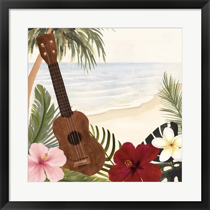 Framed Aloha I Print