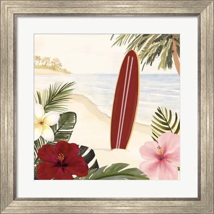 Framed Aloha II Print