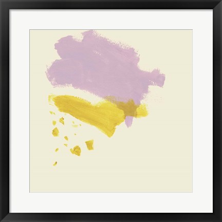 Framed Lemon &amp; Lilac II Print