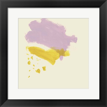 Framed Lemon &amp; Lilac II Print
