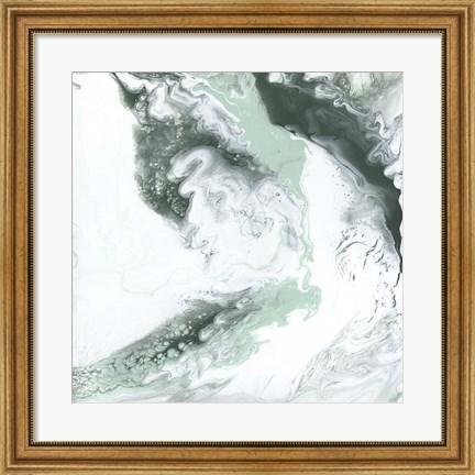 Framed Moss Agate II Print