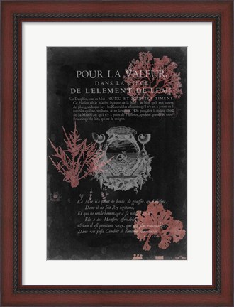 Framed Pour La Mer I Print