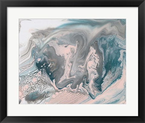 Framed Pastel Illusion II Print