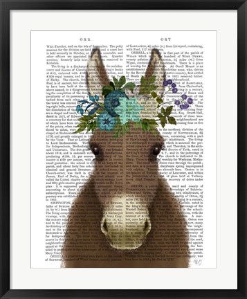 Framed Donkey Bohemian 3 Book Print Print