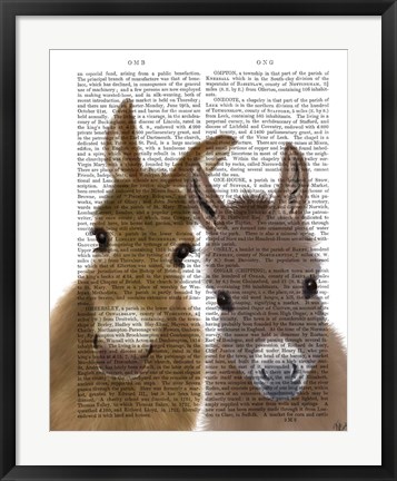 Framed Donkey Duo, Looking at You Book Print Print