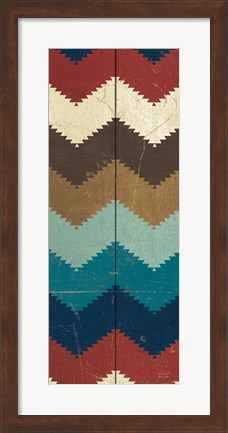 Framed Native Tapestry Panel I Print