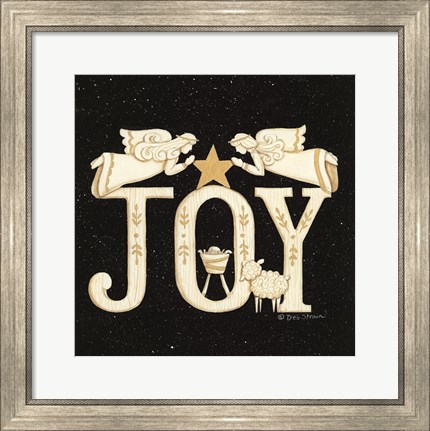 Framed Joy Angels Print
