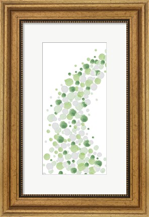 Framed Dots Abstract II Print