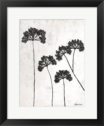 Framed Queen Anne&#39;s Lace II Print