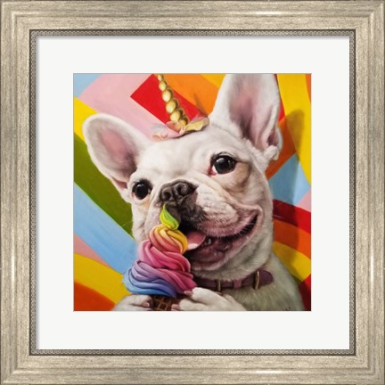 Framed Rainbow Party Print