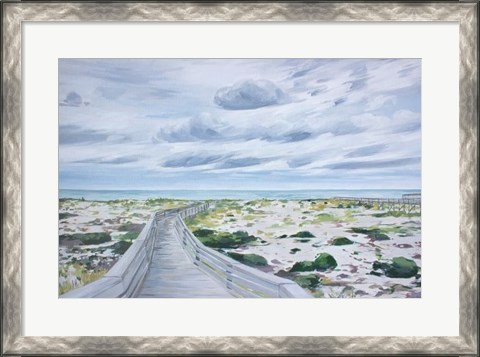 Framed Amelia Island Boardwalk Print