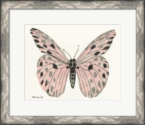 Framed Butterfly 6 Print
