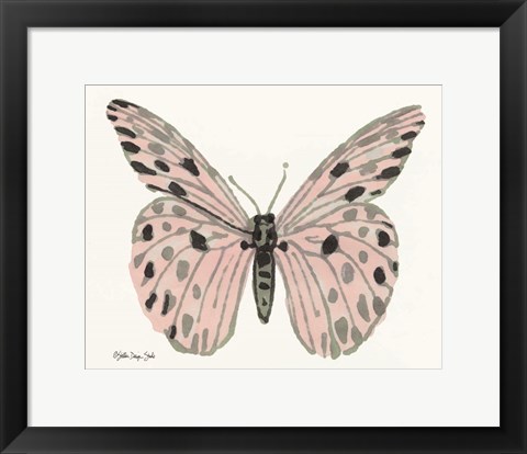 Framed Butterfly 6 Print