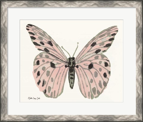 Framed Butterfly 6 Print