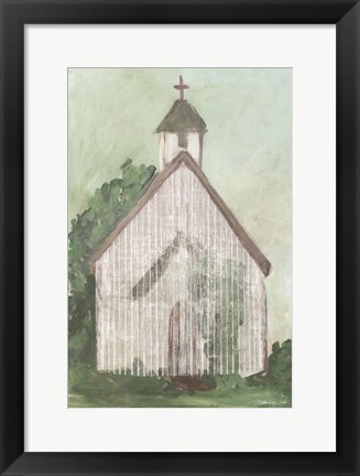 Framed Church 3 Print