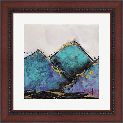 Framed In Mountains or Valleys 1 Print