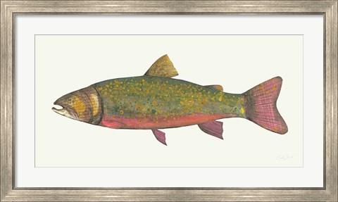 Framed Angling in the Stream II Print