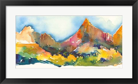 Framed Canyon Country Print